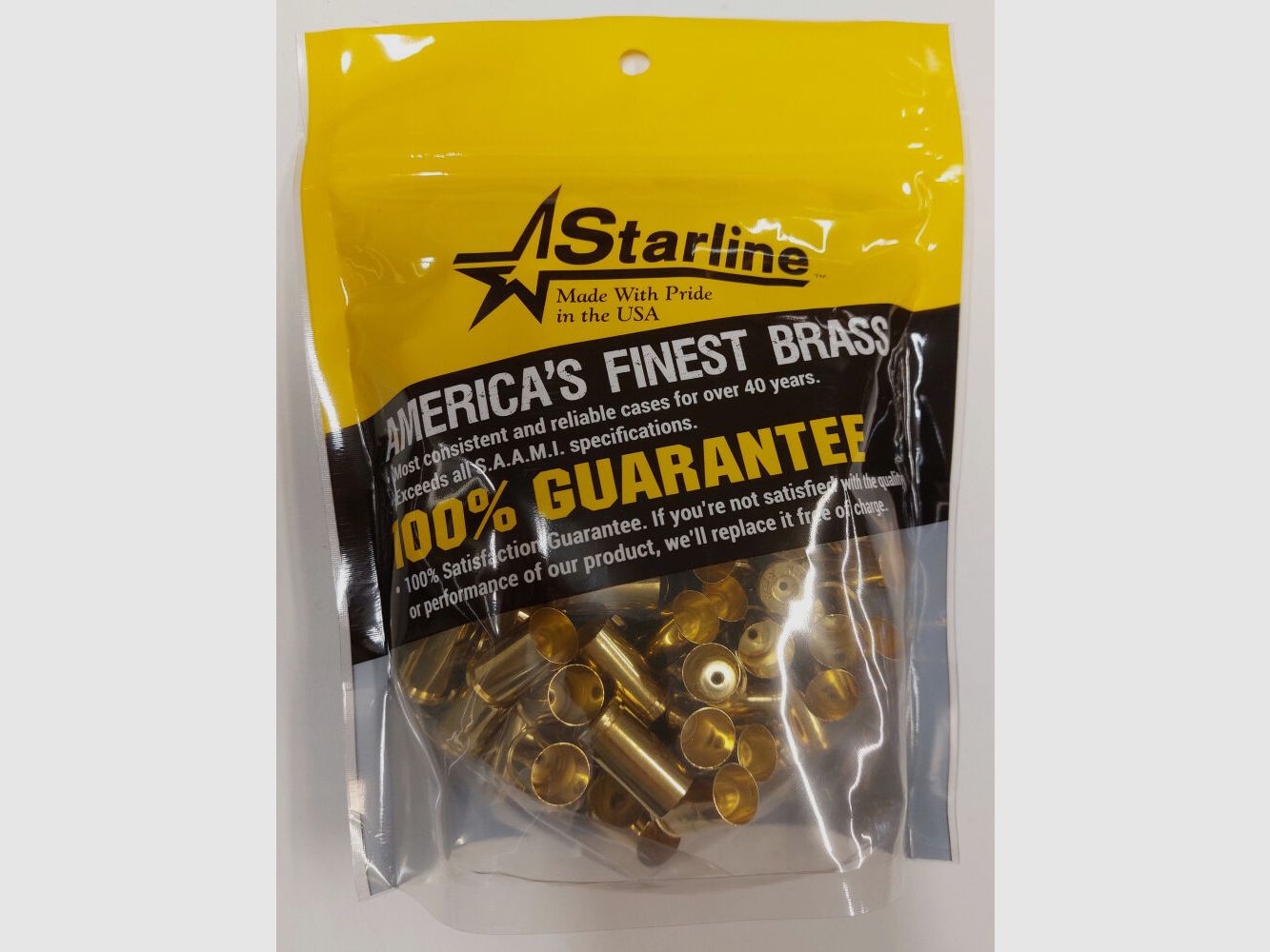 STARLINE STARLINE 1540 UNPRIMED CASES .45AUTO RIM.