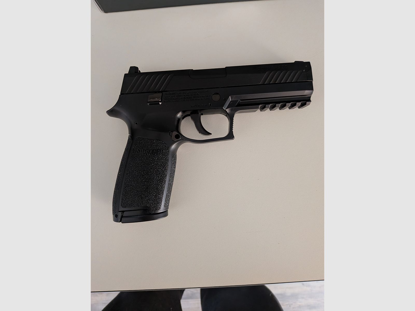 Pistola de retroceso de CO2 Sig Sauer P320