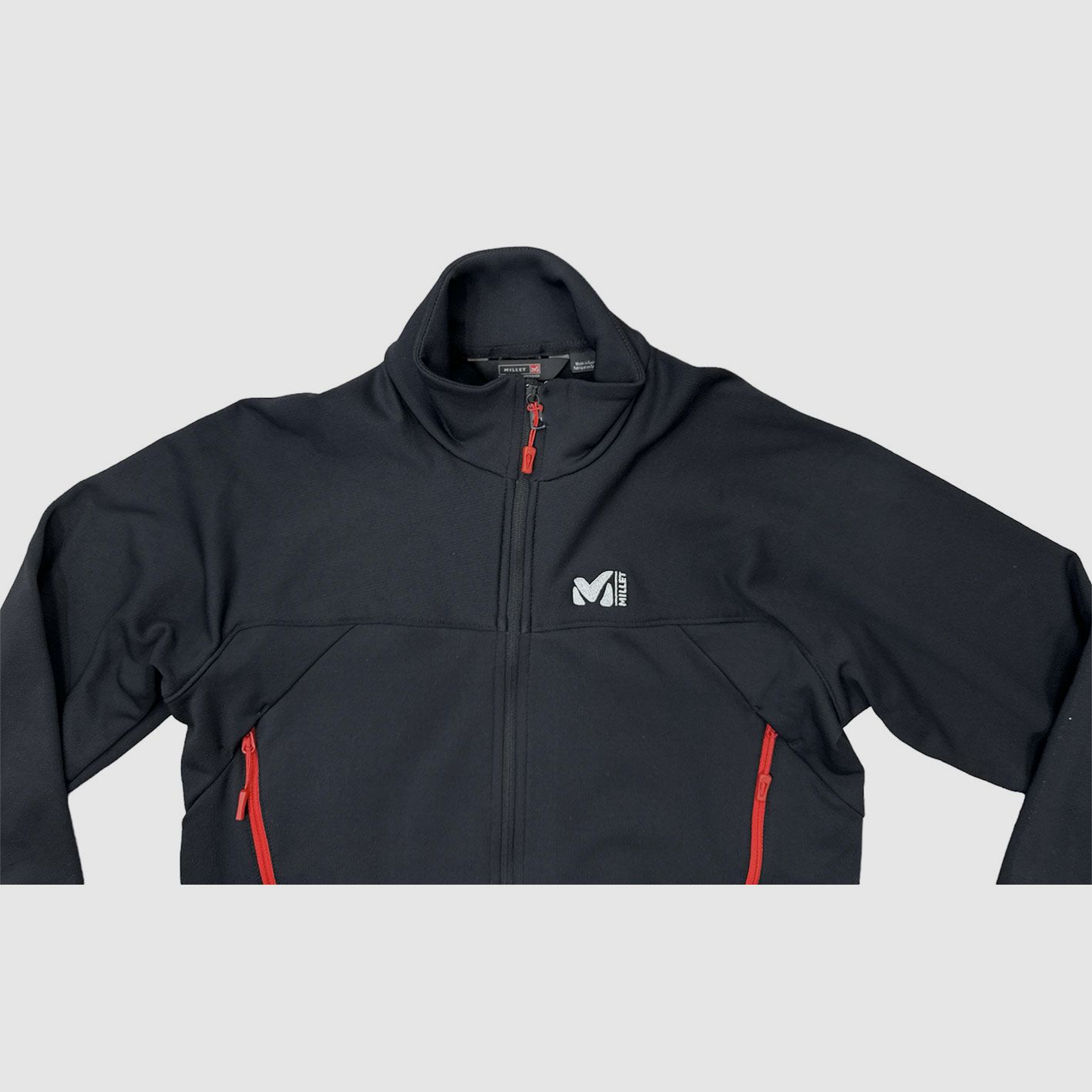FLEECE JACKET – MILLET – MEN – TECHNOSTRETCH J MEN’S THERMAL JACKET Black, image 2 of 3