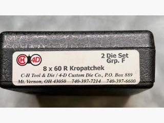 C-H Tool & Die / 4-D Custom Die Co. 8x60R Kropachek