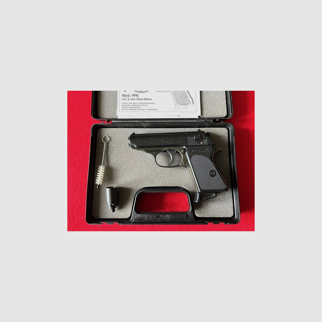 WALTHER PPK 8mm blank firing pistol