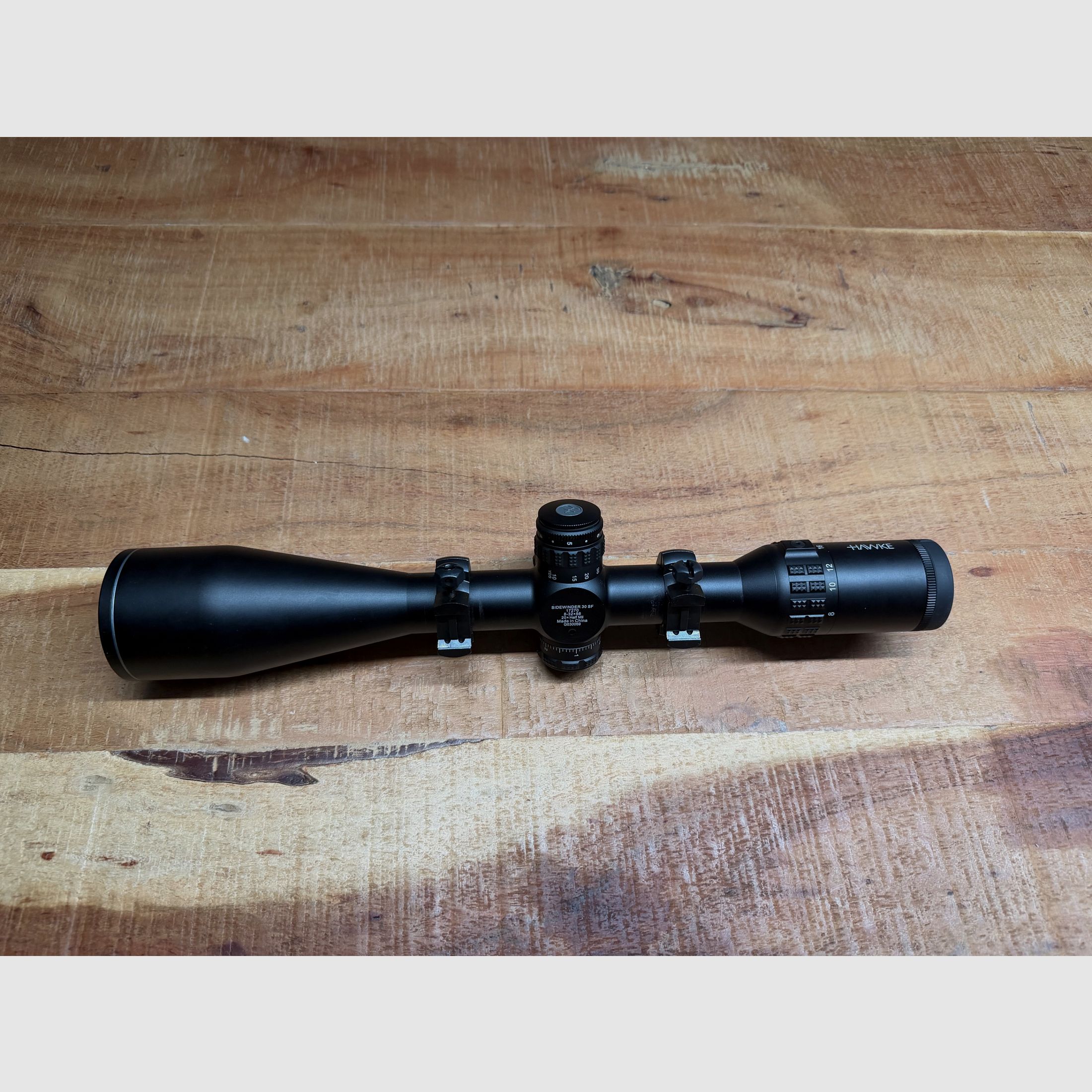 Hawke Sidewinder 30 SF 8-32 x 56, 20x Half Mil scope, afbeelding 4 van 6