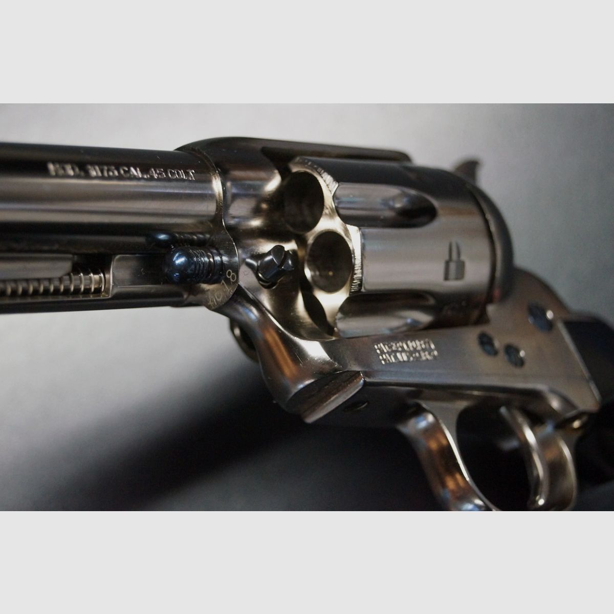 Uberti 1873 Cattleman vernickelt .45 Colt, Bild 5 von 6