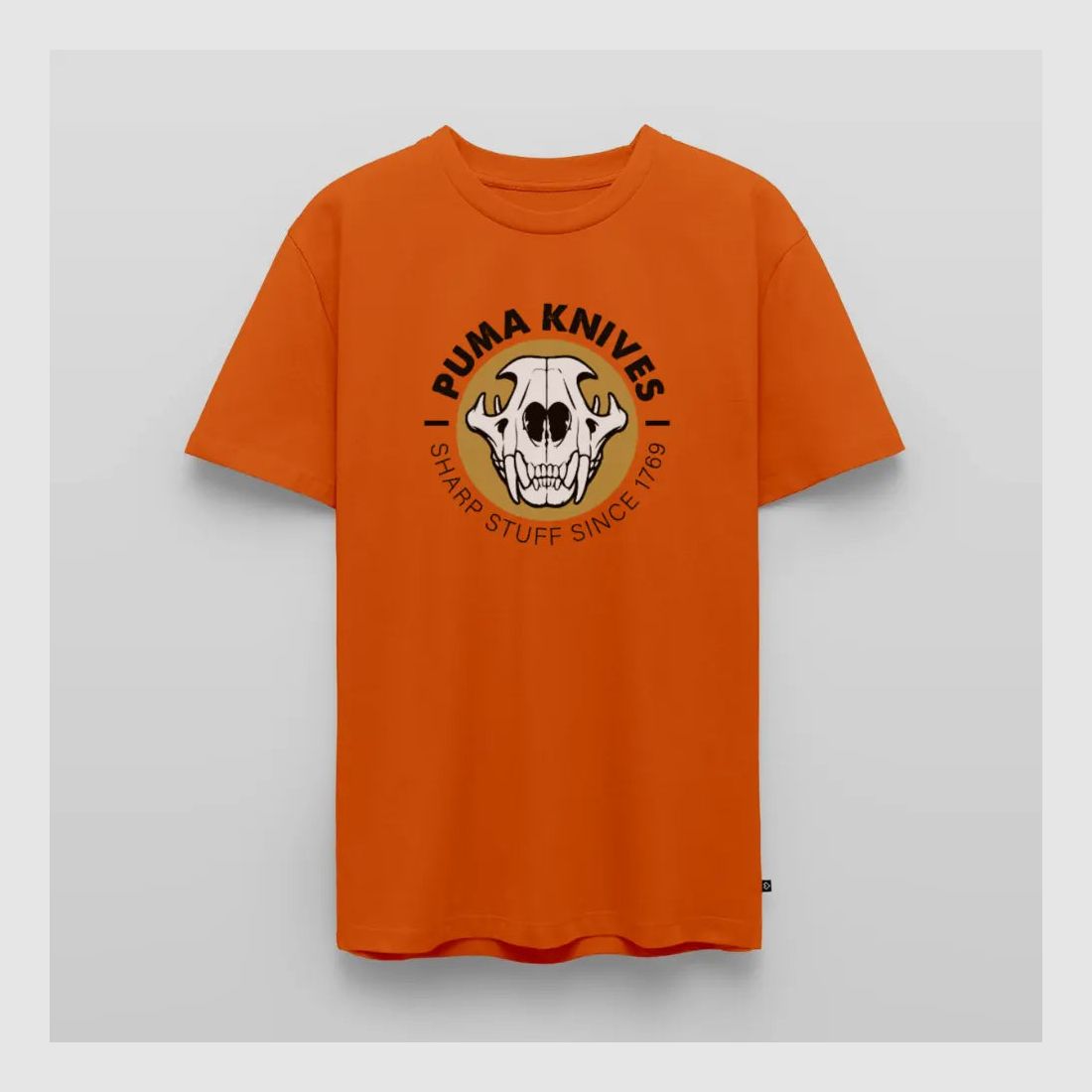 PUMA Men’s Premium T-Shirt "Skull Frontal Sharp Stuff"