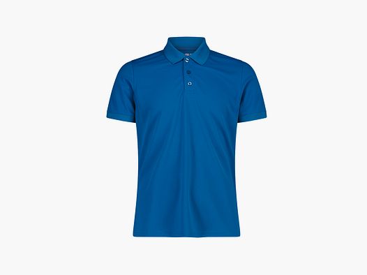 CMP Polo Funzionale Monocromatico Pacific Blue