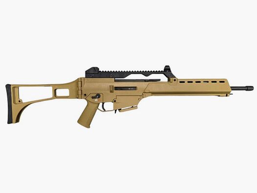 K243 S SAR | Le fusil semi-automatique civil G36, calibre 223Rem Heckler & Koch en couleur sable PRIX CONSEILLÉ : 1950€