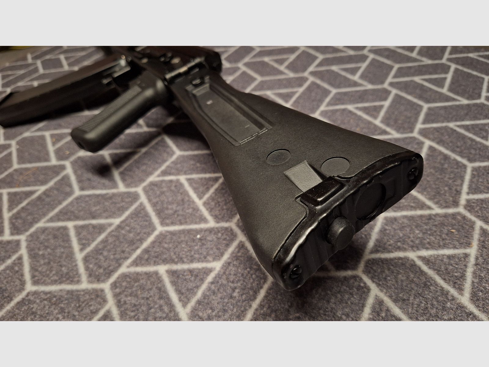 Original AK74M CO2 4.5mm Yunker full steel Kalashnikov - NEW!