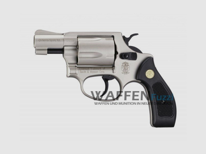 Smith & Wesson Chiefs Special schreckschusswapen vernickeld