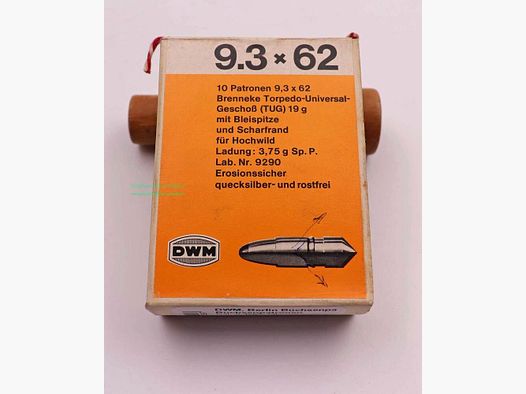 DWM, Berlin Büchsenpatronen 9,3x62