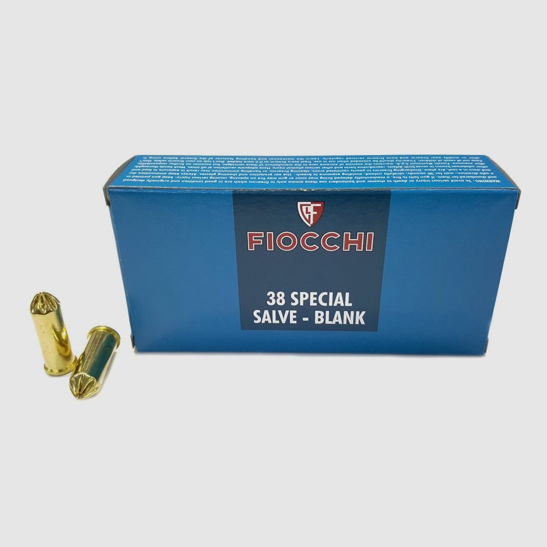 FIOCCHI SALVE Platzpatronen – 38 S&W Special, Bild 1 von 6