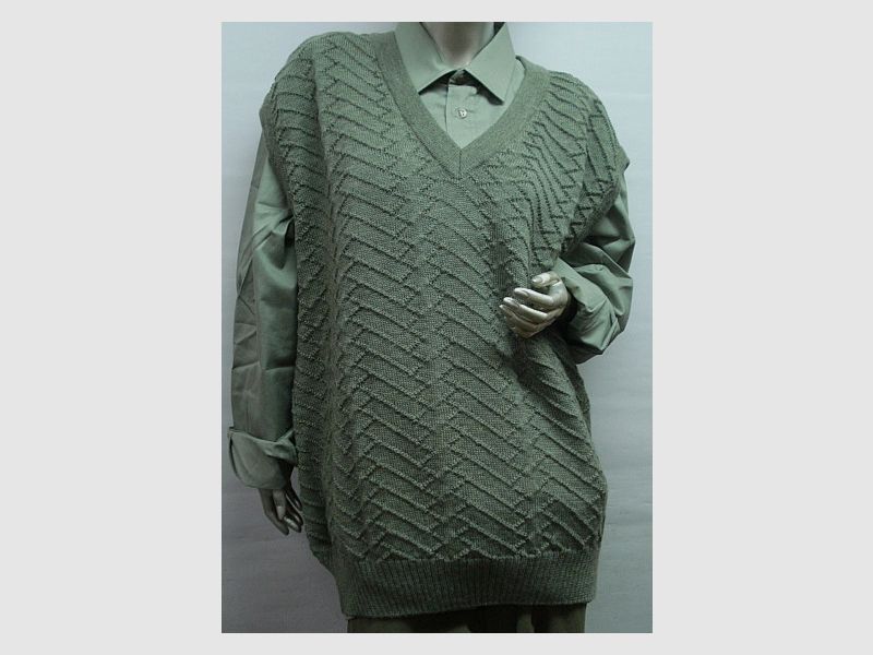 Pullunder taglia 54 - motivo a maglia