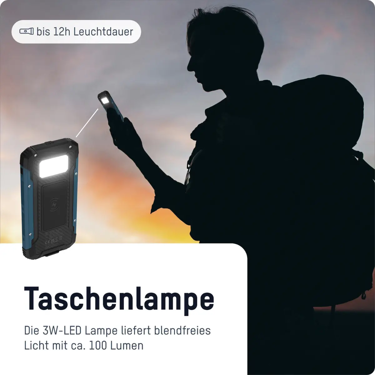 Ansmann Powerbank Outdoor 10.000 mAh, Bild 5 von 7
