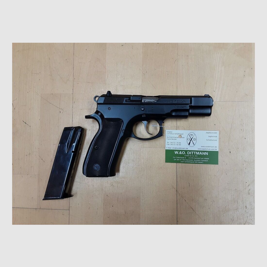 Ceska Zbrojovka CZ 75B - 9mmLuger