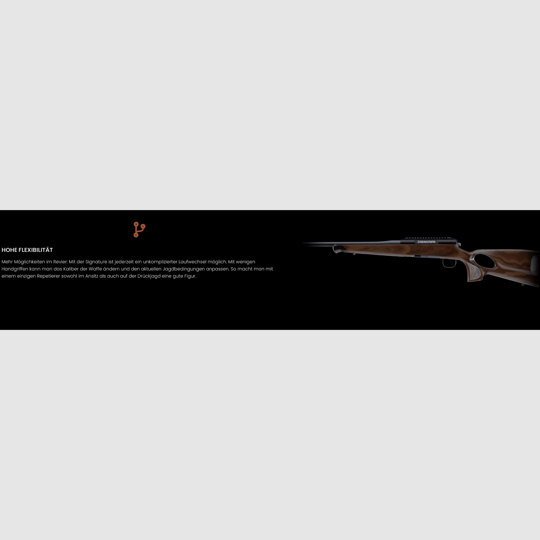 RöWa Rössler Repetierbüchse Signature Allround Flex 6.5 Creed. Kunsstoffschaft M15x1