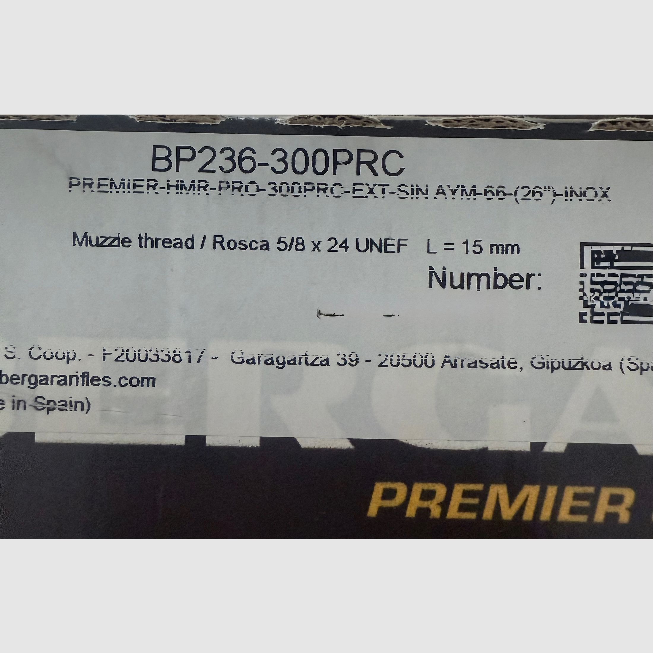 Bergara PREMIER HMR PRO .300 PRC 26“ 1:9“