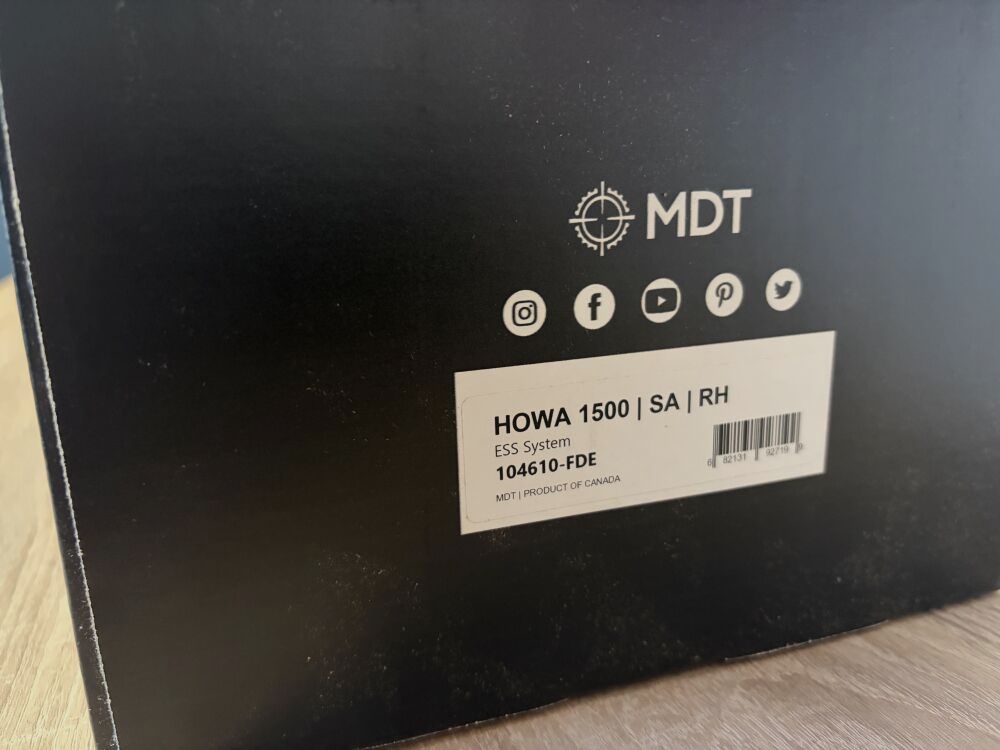 Zestaw systemu MDT ESS dla Howa 1500 SA RH FDE