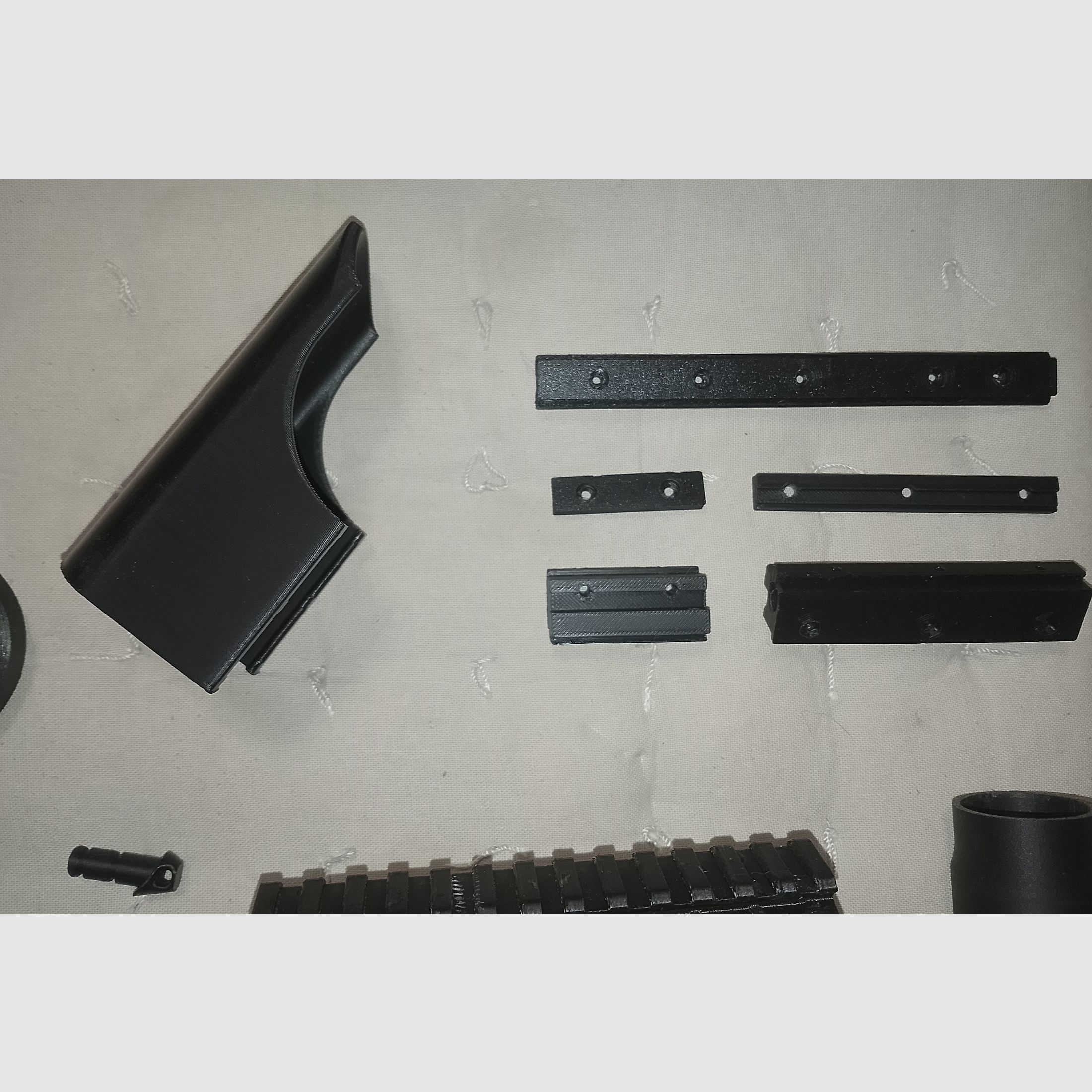 Aea HP max. gran conjunto de piezas de tuning, aumento de caña de impresión 3D, adaptador de montaje de riel Picantinny, cobertura de visualización de disparo único, freno de boca, etc.