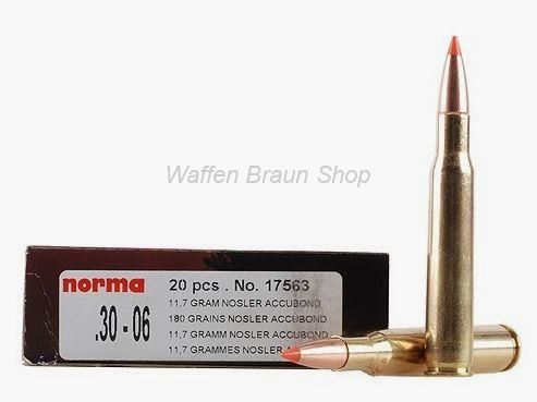 NORMA .30-06 ACCUBOND 11.7G 180GR 20 pieces