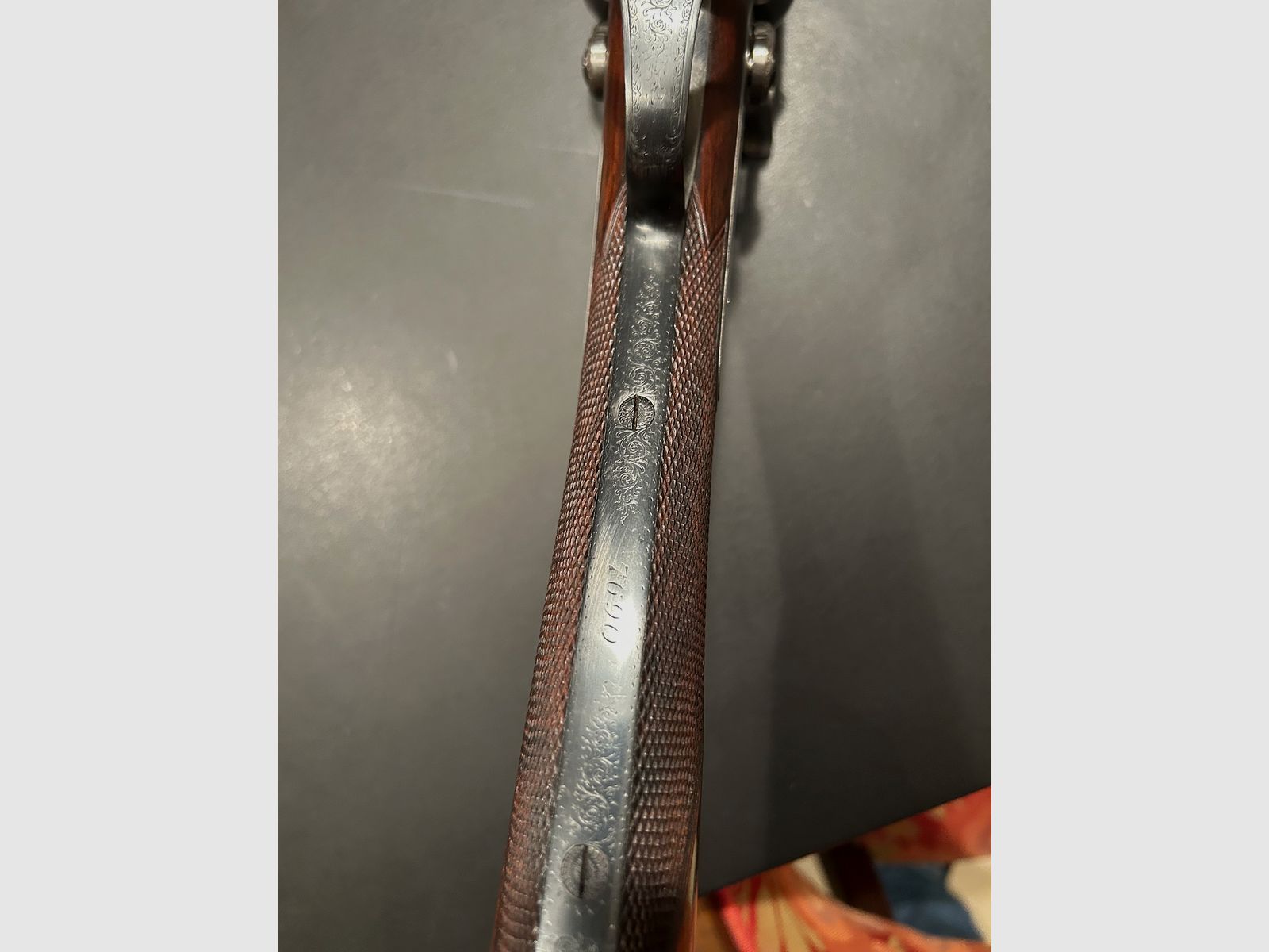 Purdey & Son double-barrel shotgun 12/65 - historical hunting weapon