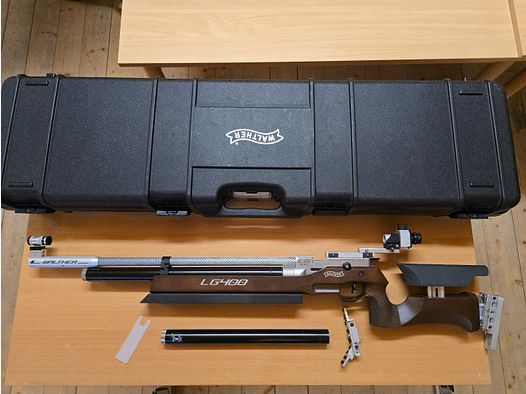 Walther LG400 Holz Auflage