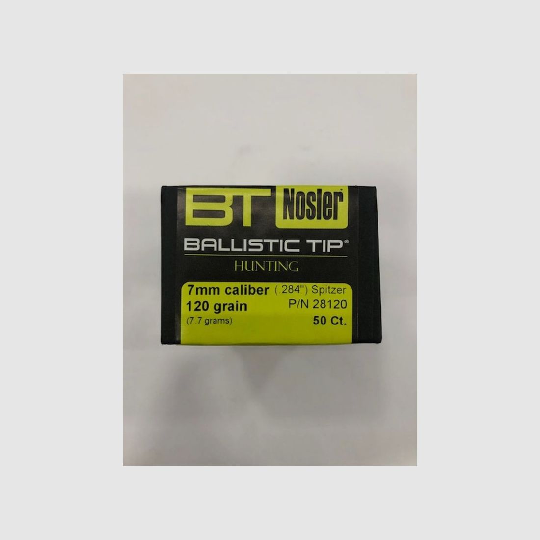 NOSLER B TIP BALAS CAL7 GR 120 QT50, imagen 1 de 2