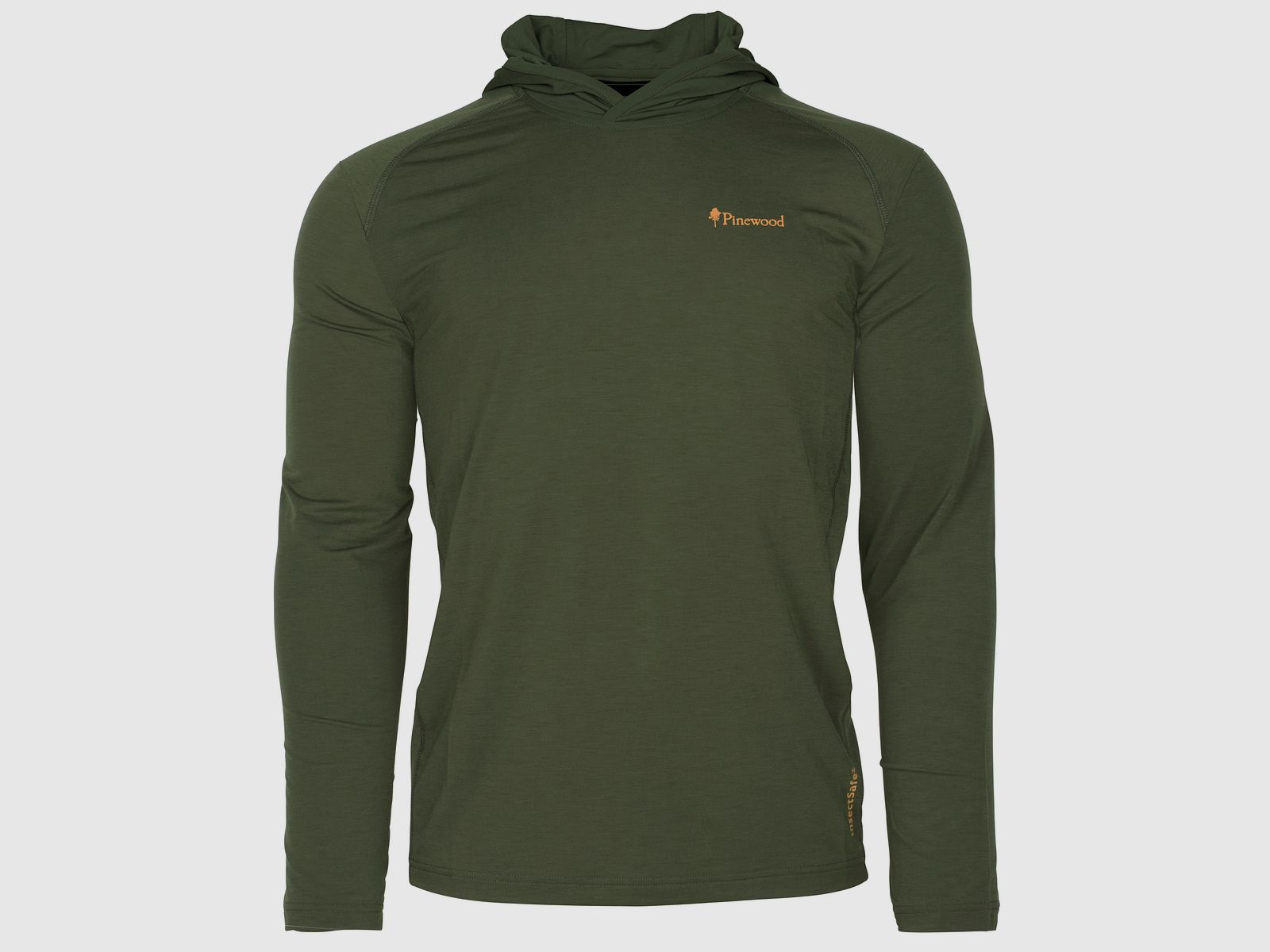 Pinewood Insectsafe Function Hoodie vert mousse, image 1 sur 2