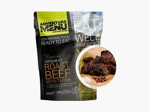 Adventure Menu Roastbeef mit Thymian