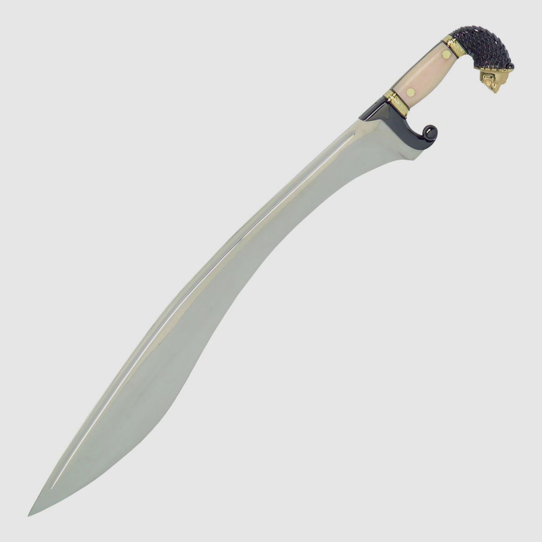 Épée Falcata avec tête de lion