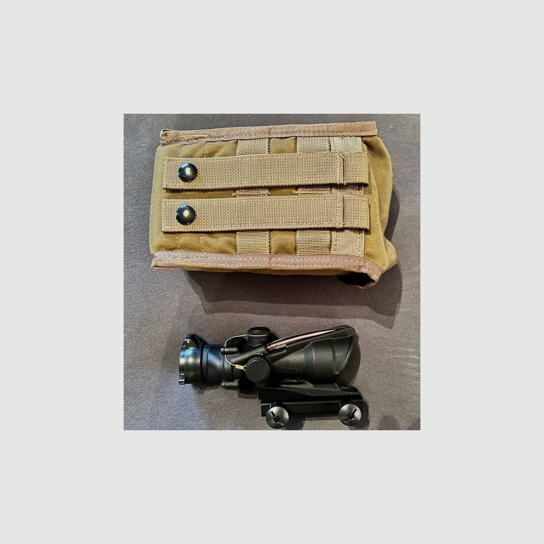 Trijicon ACOG 4x32; DAS Original; Rarität!  US Marine Corps, Socom; Aus Nachlass unbenutzt abzugeben. (Kein Elcan, Leupold,Aimpoint,Eotech;) 