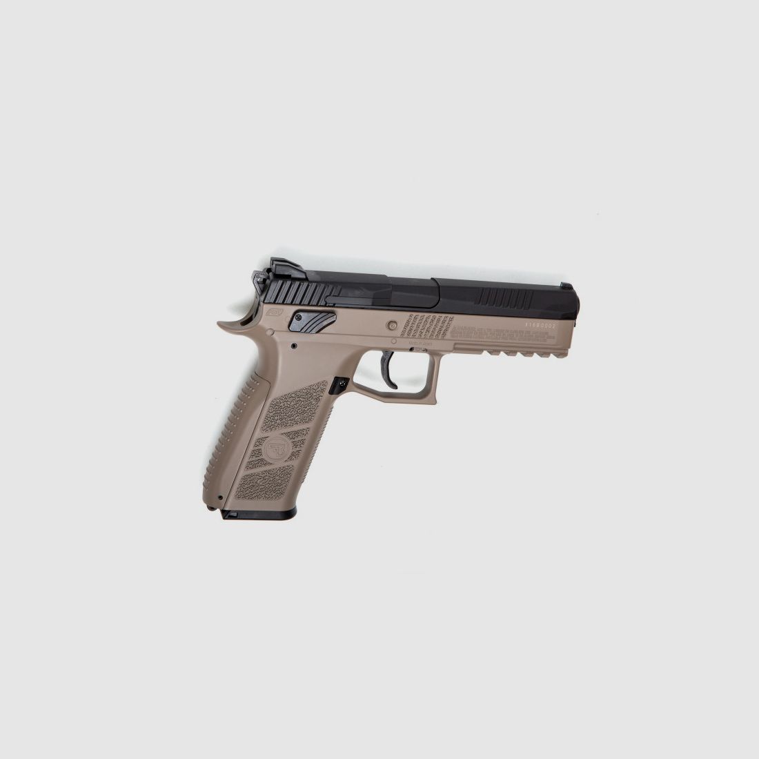 Pistola CO2 ASG CZ P-09 Duty DT FDE DUA Blowback, immagine 2 di 3