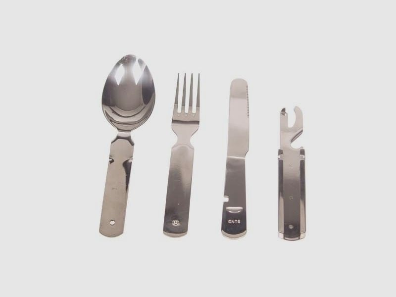 BW cutlery set, 4-piece, heavy version