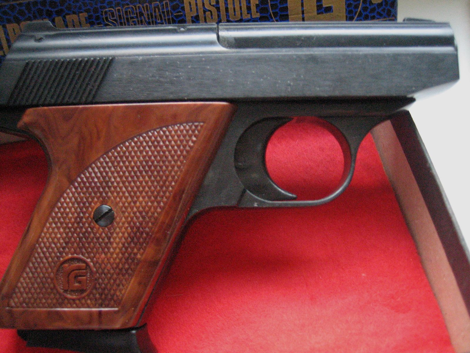 Röhm RG 8 – PTB 154 (alte PTB) – frühe Fertigung – Sammlerstück mit OVP