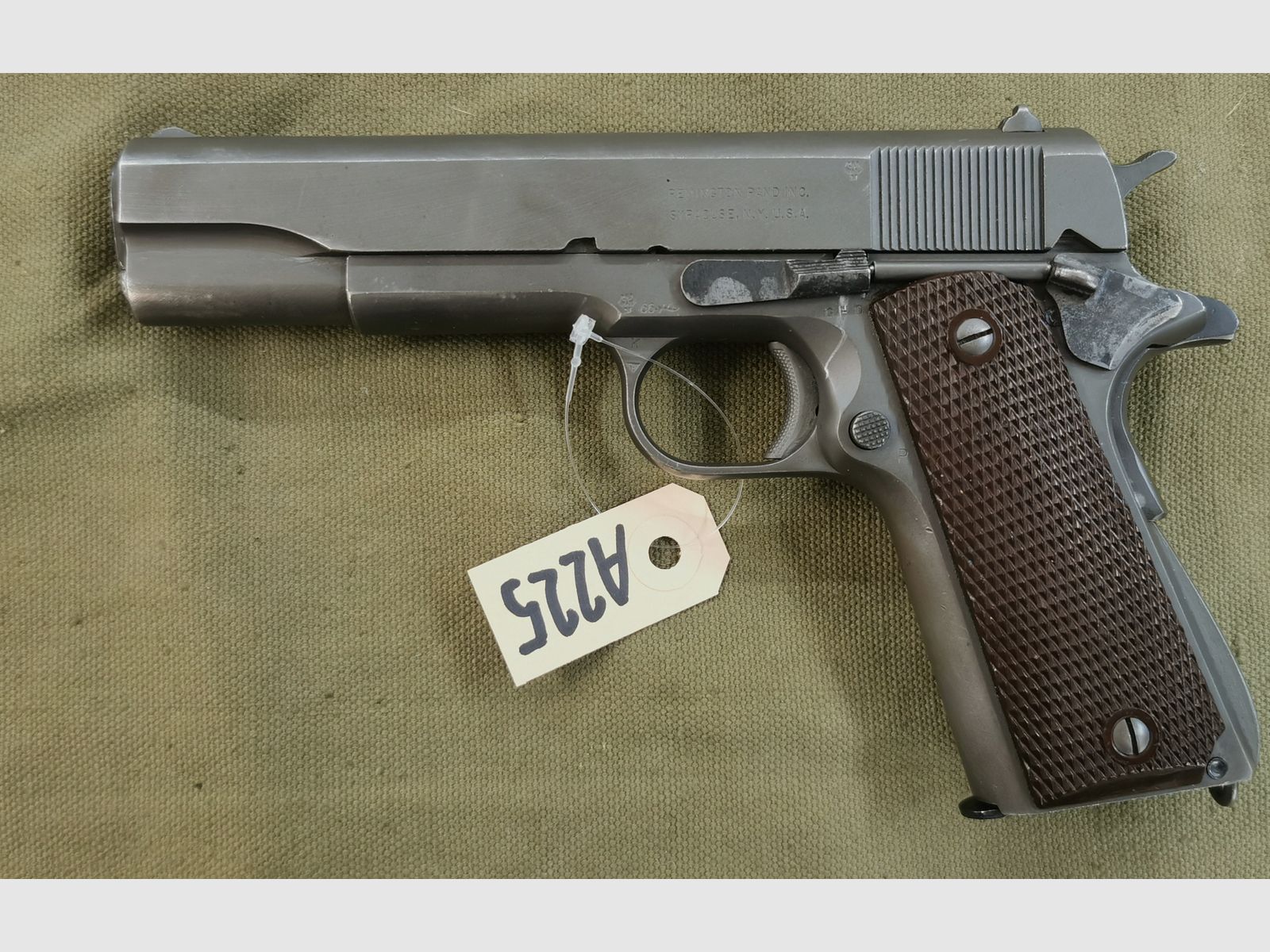 1911 A1 Remington Property of US Army .45Auto