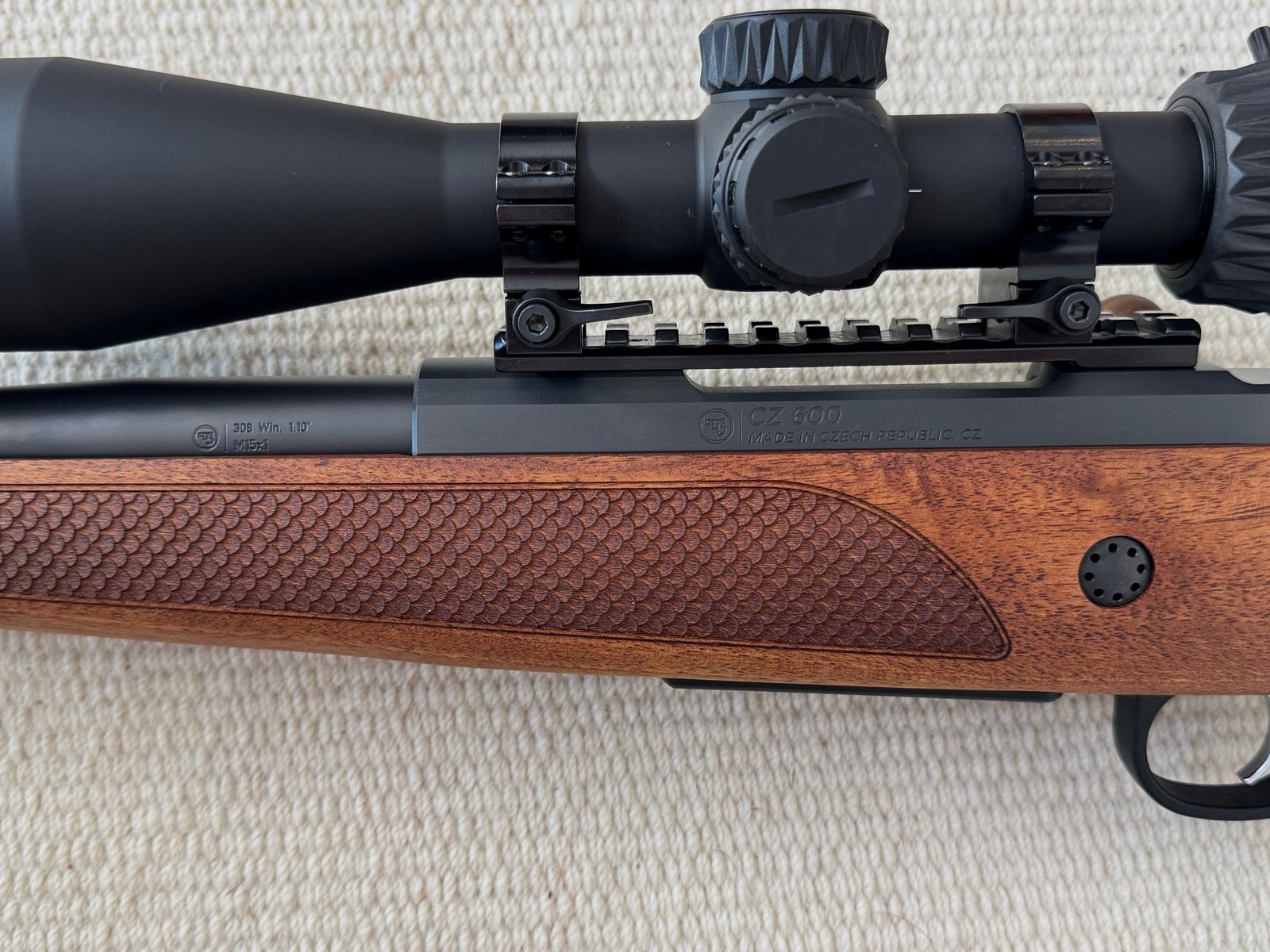 CZ herhalingsgeweer 600 LUX .308 - SET (Als nieuw)