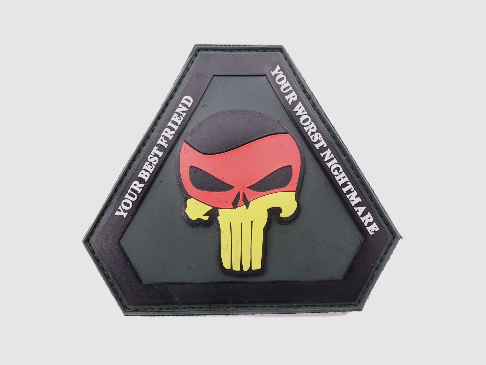 3D Gumowa Łatka Niemiecki Punisher