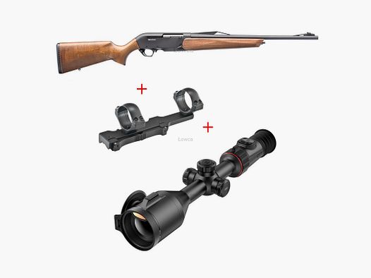 SET: Winchester SXR Repetierbüchse + Montage + Wärmebildgerät ACE S60R