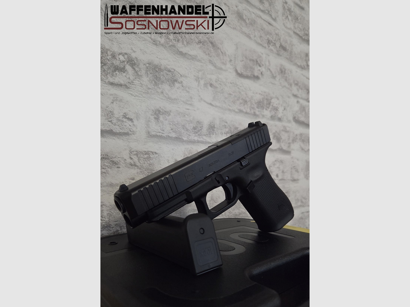 Pistolet Glock 47 MOS 9mm Luger