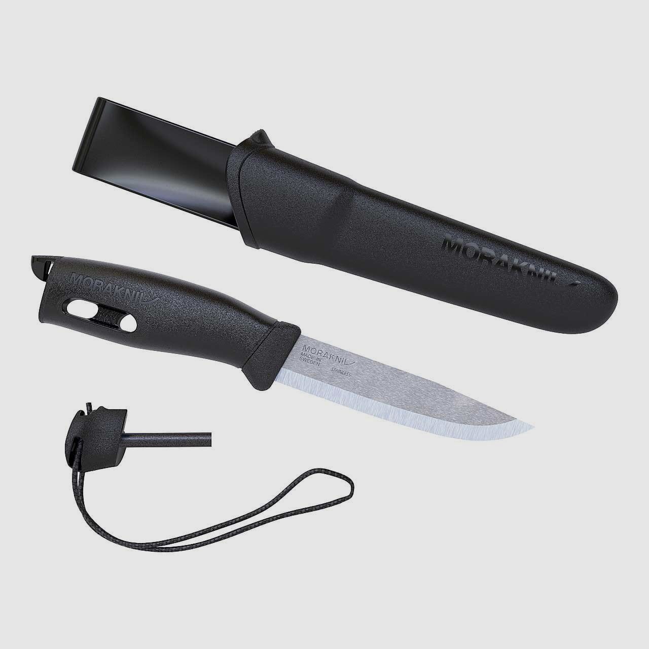 Morakniv Companion Spark Gürtelmesser schwarz