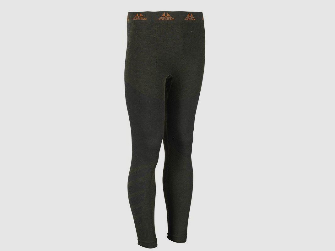 SPODNIE TERMICZNE TITAN MERINO GREEN SWEDTEAM, zdjęcie 1 z 3