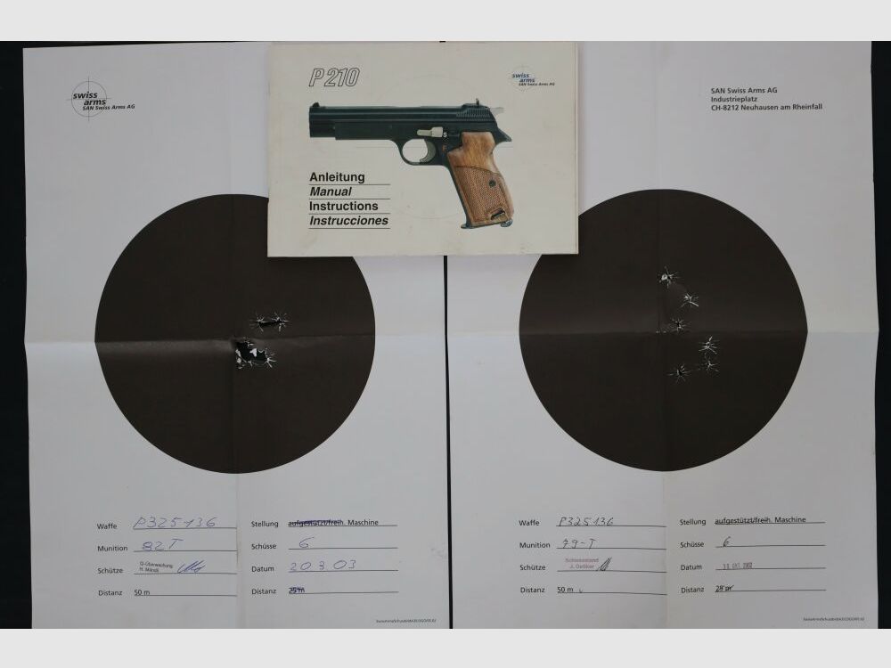 SIG Swiss Arms P210-5 Heavy Frame