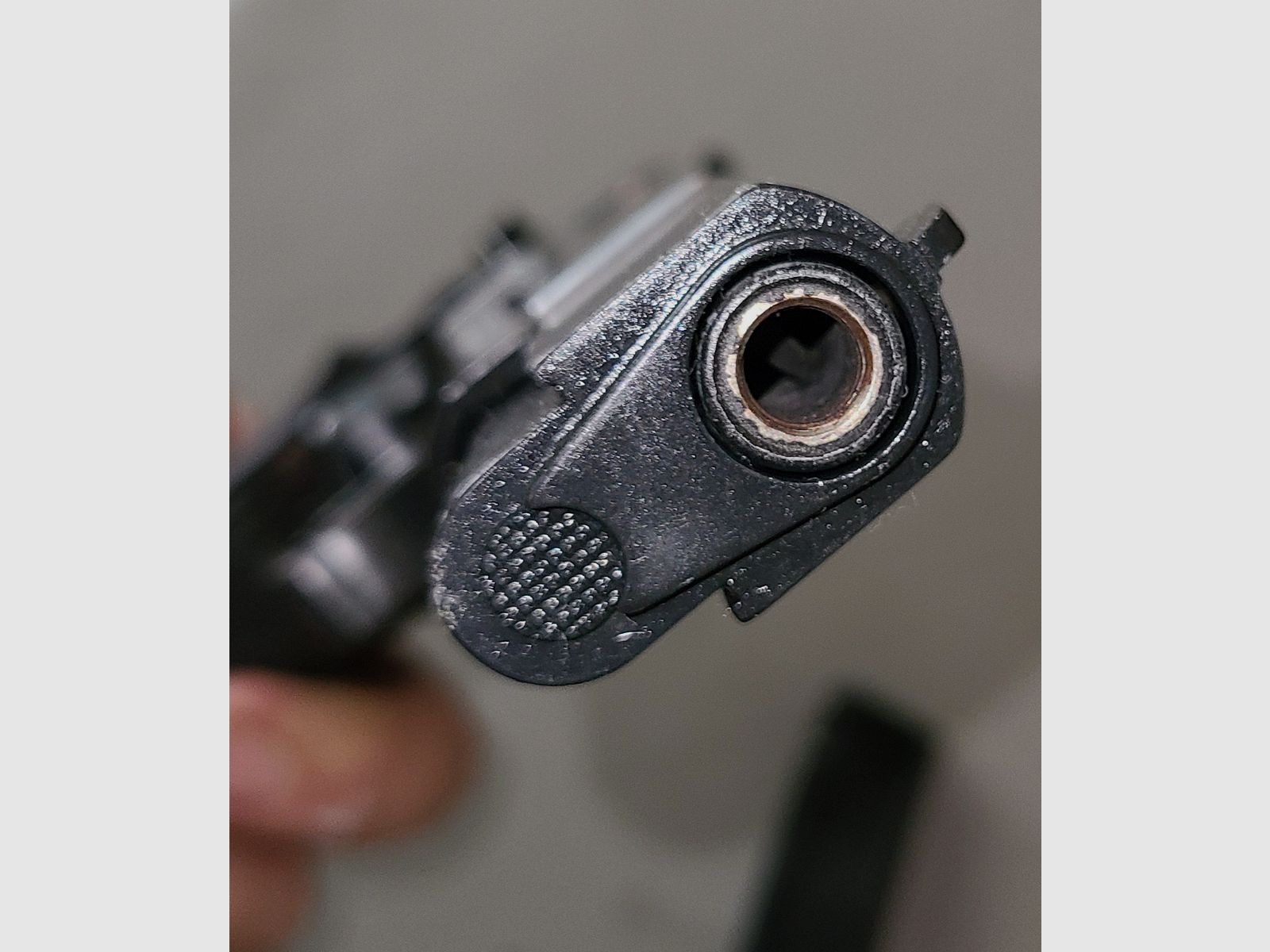 UMAREX BROWNING GPDA8 / ohne Zubehör/ cal. 8mm / PTB 389/2  SCHRECKSCHUSS GAS PISTOLE SILVESTER SELBSTVERTEIDIGUNG GEBRAUCHT 