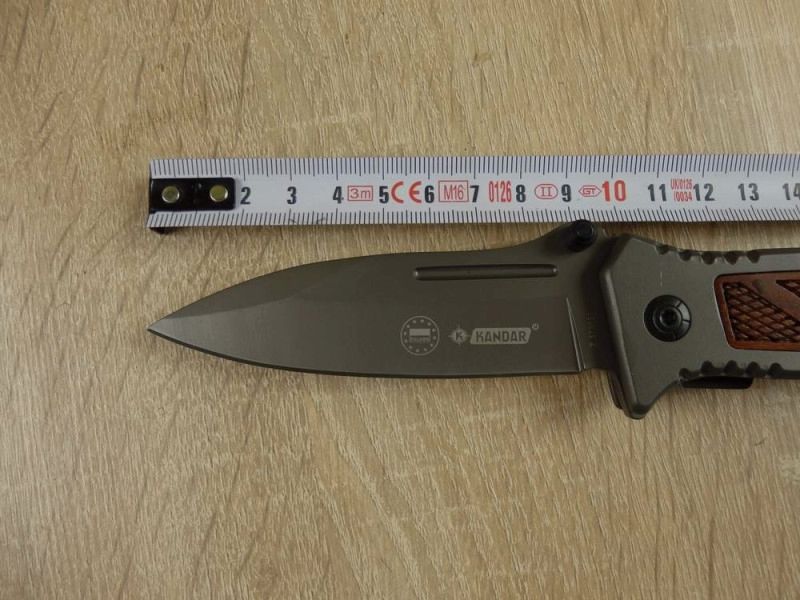 NÓŻ KANDAR, 22CM, MYŚLIWSKI, SCYZORYK [X124], zdjęcie 4 z 6