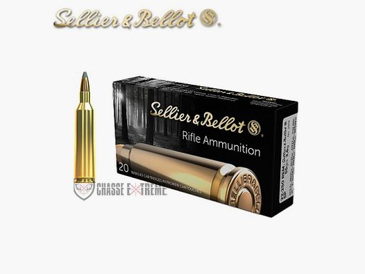 20 patronen S&B Kal. 22-250 Rem 55Gr SP