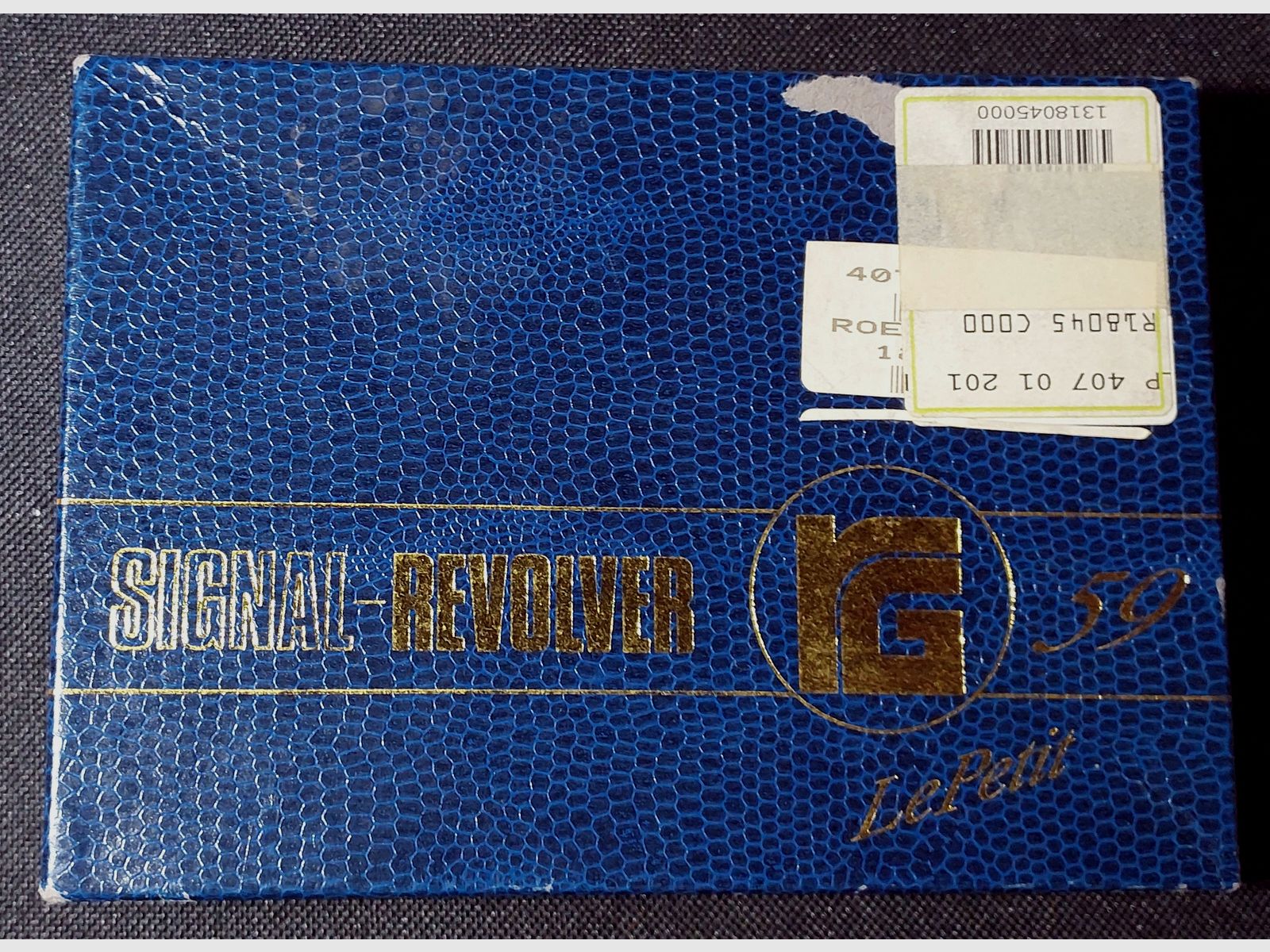 Röhm RG 59 revólver de detonación Alu Chrome 9 mm R.K. (PTB 735)