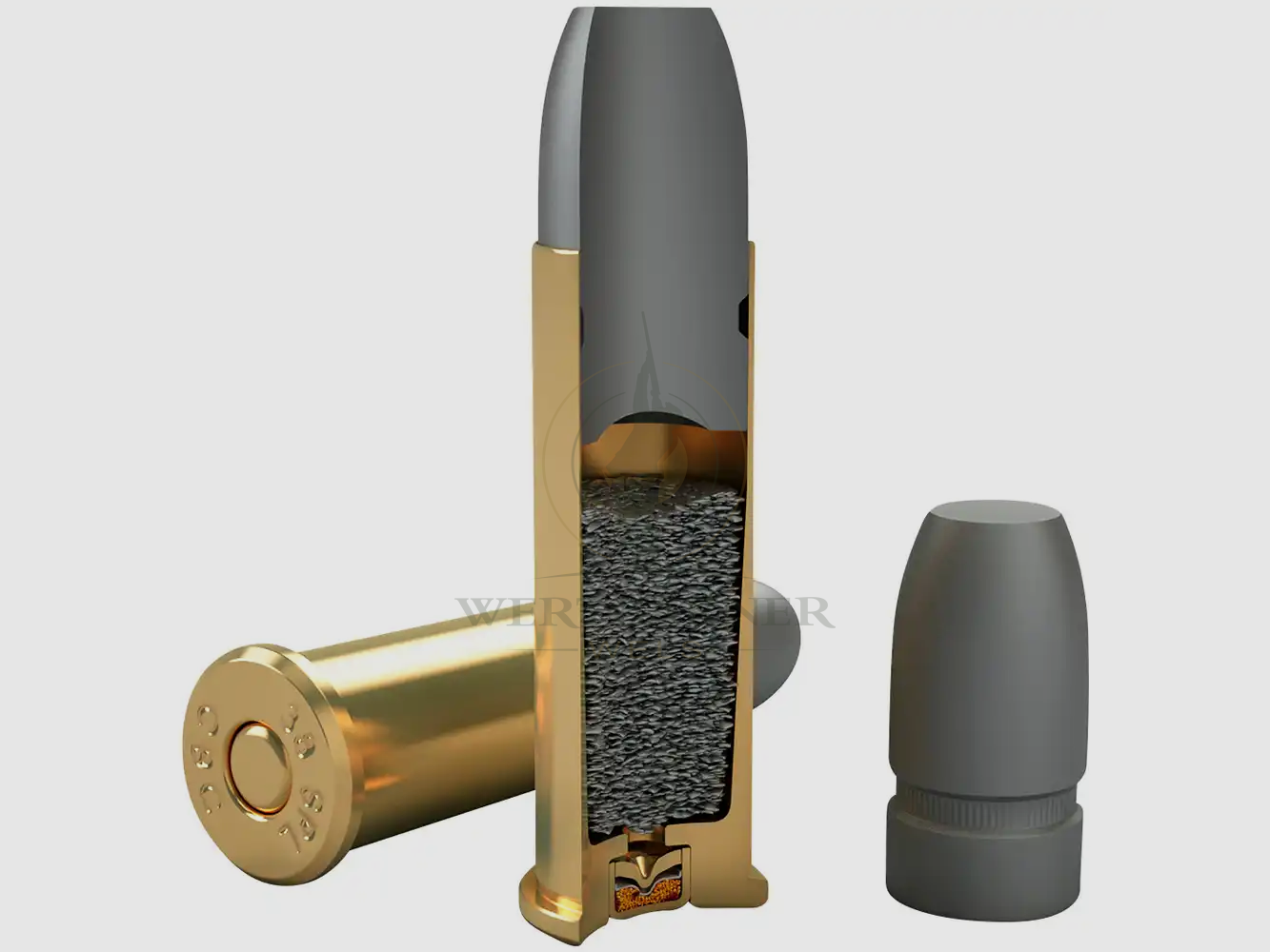 Magtech .38 Special Plomo Cabeza Plana 10,2g/158grs., imagen 3 de 4