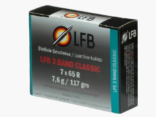 Labor für Ballistik 6,5x57 3 Band Classic 5,6g - 86gr.