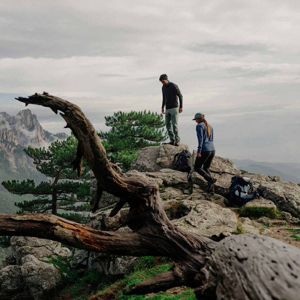 FJÄLLRÄVEN Abisko Hike Trousers M Regular Buckwheat Brown