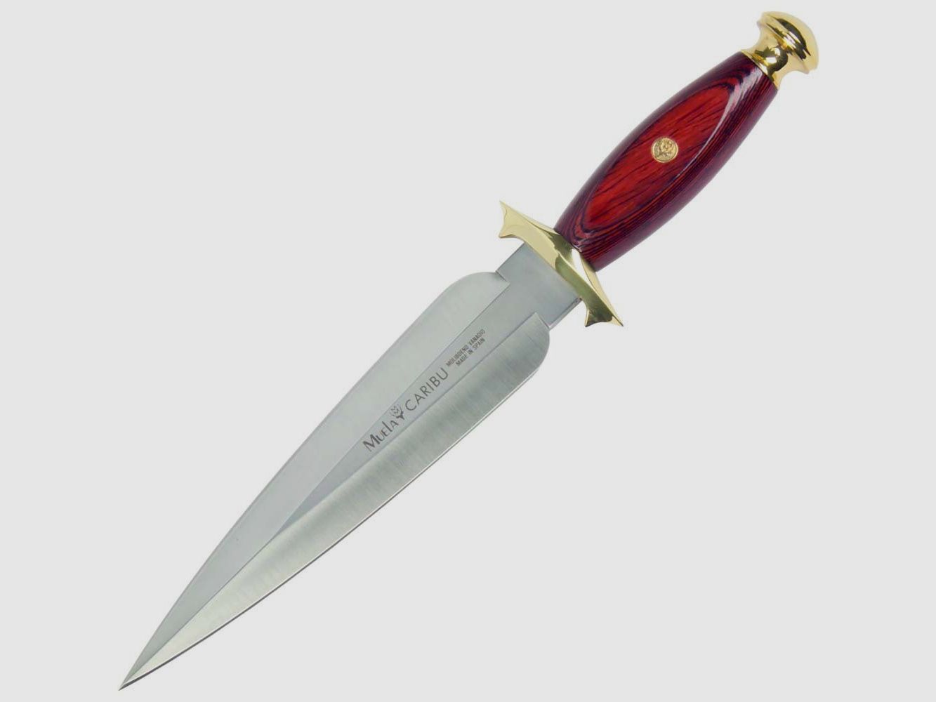 Coltello Muela Caribu con fodero in pelle