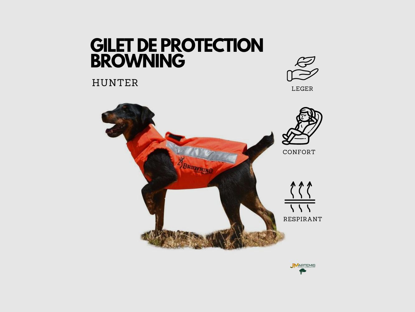 PROTECTION VEST FOR DOG BROWNING HUNTER M/F, image 1 of 6