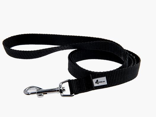 Classic urban dog leash 120 cm – black